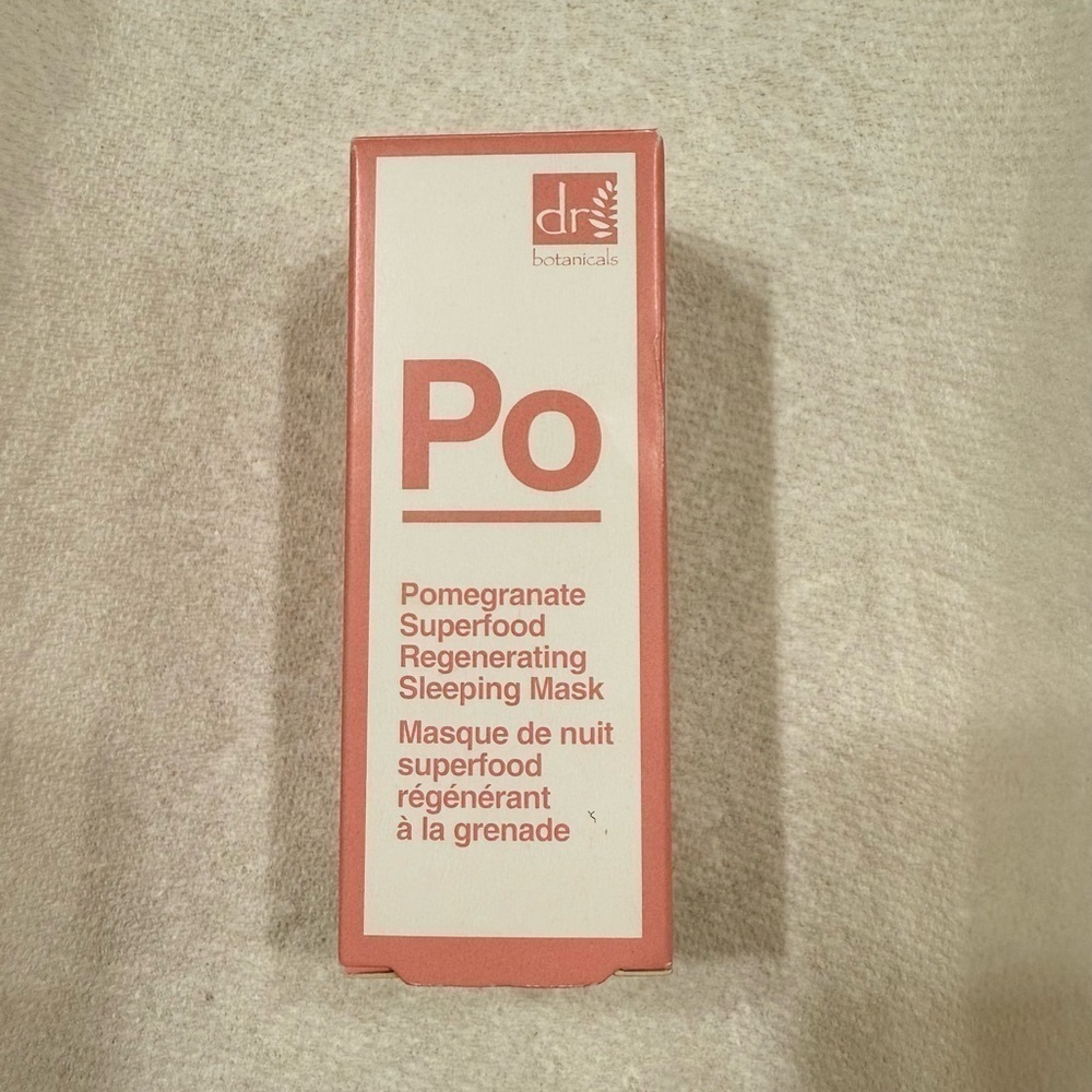 Dr Bontanicals - Pomegrante Superfood regenerating sleeping Mask